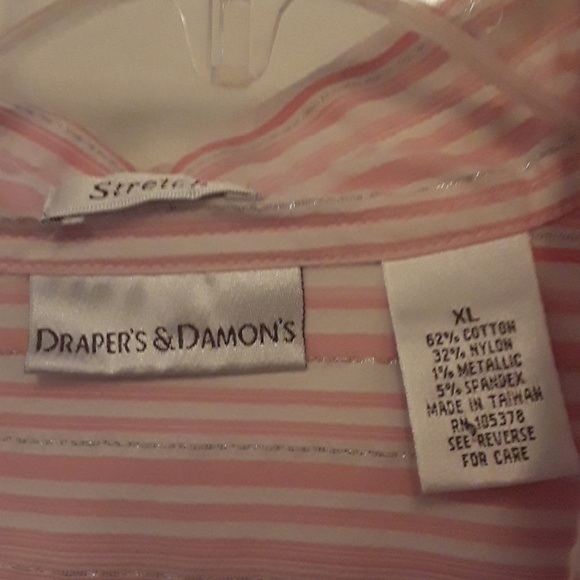 Western-style shirt in shades of pink and silver - Picture 3 of 3